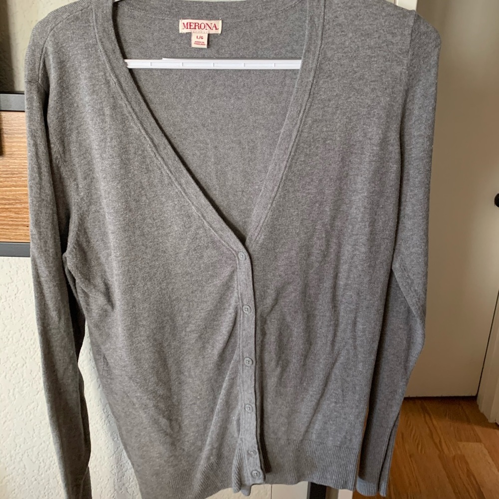 Grey Cardigan